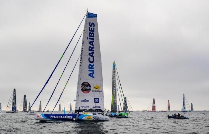 Kapitäne, die in der Flaute der Vendée Globe gefangen sind