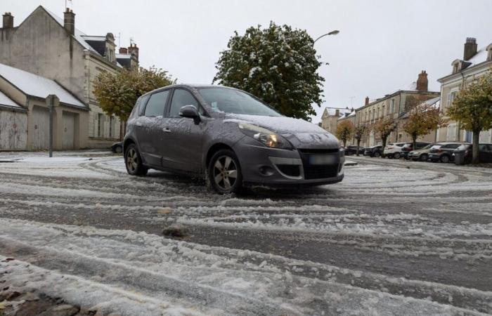 blockierte LKWs, Unfälle und schwieriger Verkehr auf den Straßen