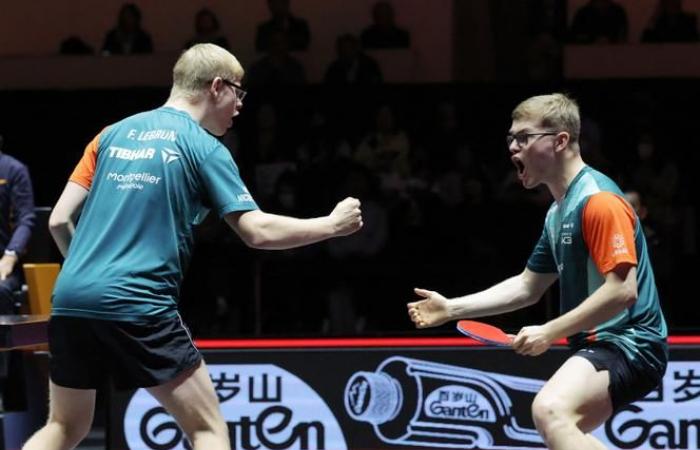 Die Franzosen sicherten sich ein Finale im Herrendoppel bei den WTT-Finals in Japan