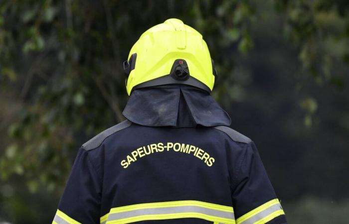 In Montluçon brennt ein unbewohntes Haus