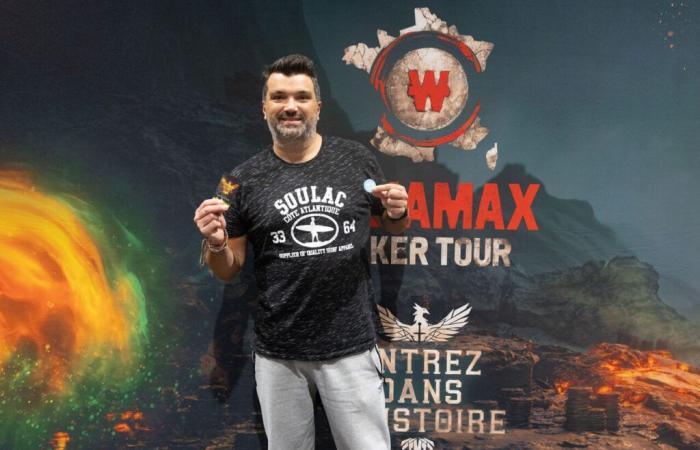 Dieser Spieler aus Yvelines qualifizierte sich für das nationale Finale der Winamax Poker Tour