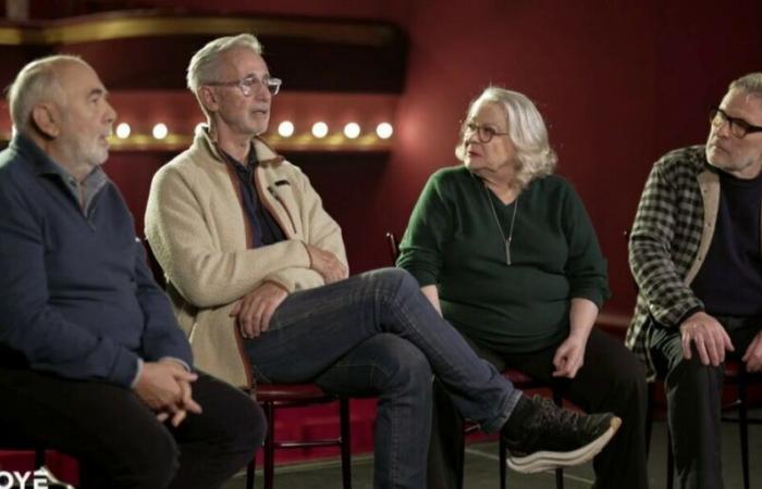 Émus, Thierry Lhermitte, Josiane Balasko und Gérard Jugnot zollen Michel Blanc eine neue Hommage