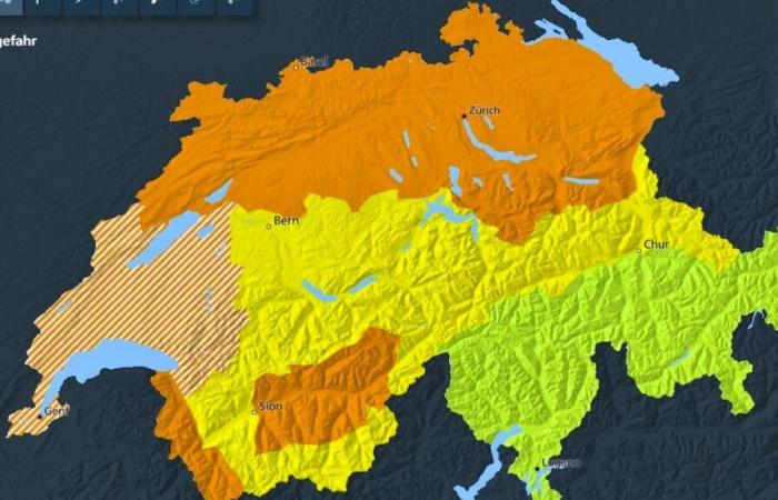 Wintereinbruch: Schweiz warnt vor bis zu 40 cm Schnee