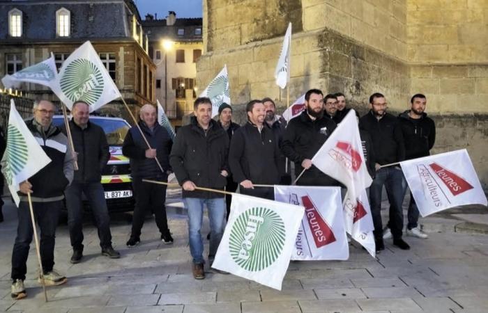 Demonstrationen in Lozère gegen Mercosur | Landwirtschaft Zentralmassiv