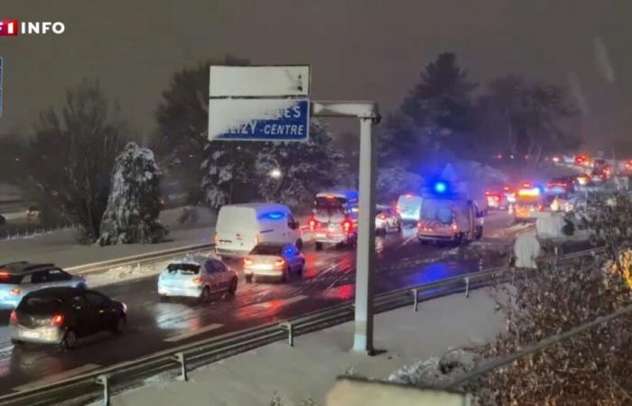 Schneeepisode auf der Île-de-France: 400 km Staus, Chaos auf Flughäfen und Bahnhöfen