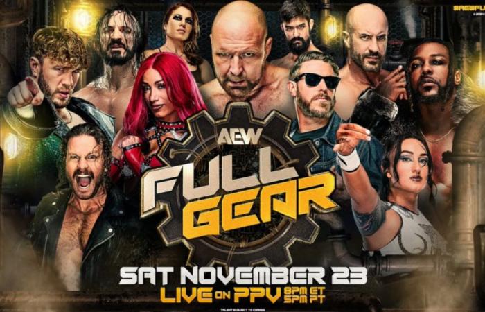 Wie kann man AEW Full Gear 2024 live in Frankreich sehen?