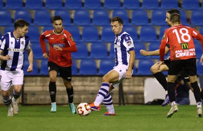 Jove Español 0-5 Real Sociedad: Der Steinbruch Txuri-Urdin verfehlt seinen Termin nicht