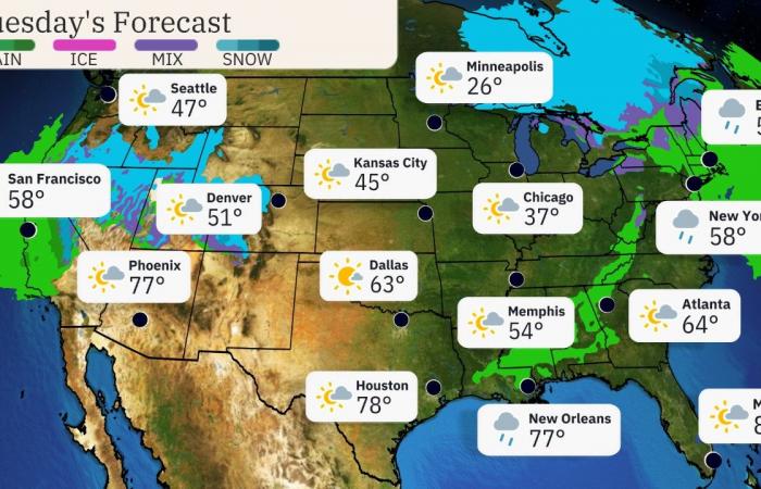 Thanksgiving-Wettervorhersage für Reisen | Weather.com