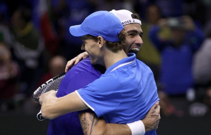 Davis Cup: Nie zufrieden, Sinner qualifiziert Italien für die Final Four