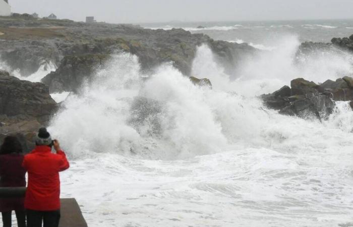 Sturm Caetano. Böen mit 130 km/h in der Loire-Atlantique, die Cheviré-Brücke könnte geschlossen werden