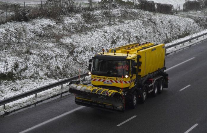 Météo-France setzt 54 Departements wegen Schnee, Eis und Wind in Alarmbereitschaft …