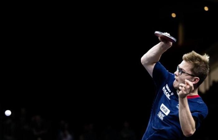 Alexis Lebrun schied in der ersten Runde des WTT-Circuit-Finales gegen den Chinesen Lin Shidong aus