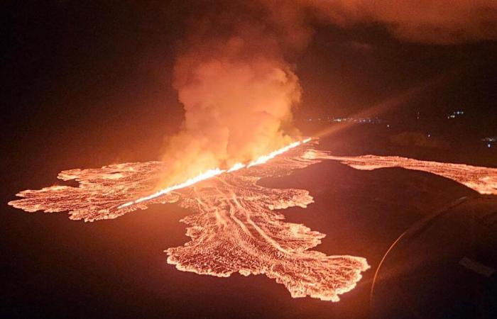 Vulkan Sundhnjukagigar bricht in Island aus, Stadt Grindavik evakuiert