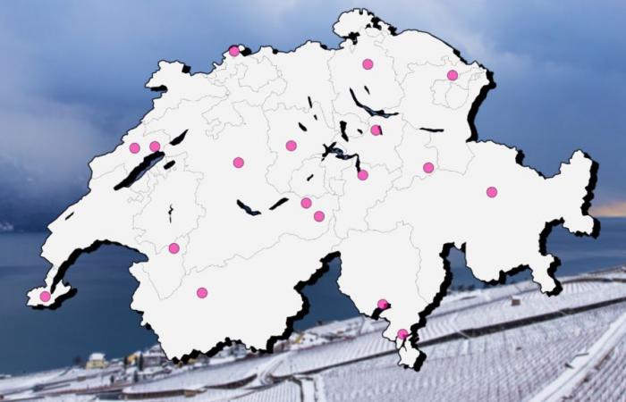 Dann fällt der erste Schnee in der Schweiz