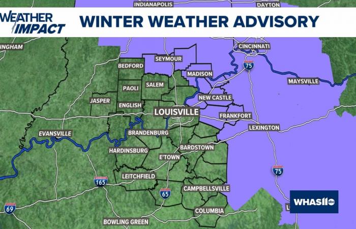 Wird es heute schneien? | Wetter in Louisville, Kentucky