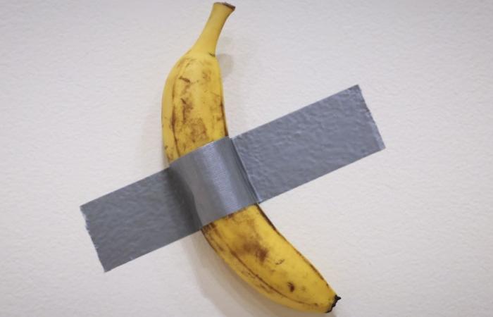 Eine Banane galt als Kunstwerk, das in New York für 6,2 Millionen Dollar verkauft wurde