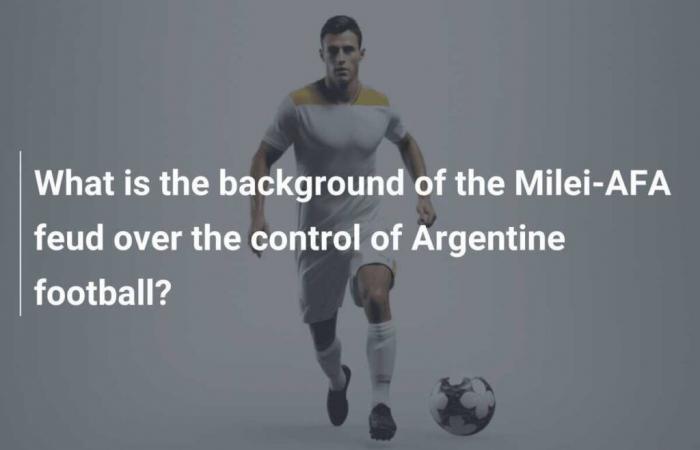 In welchem ​​Zusammenhang steht die Rivalität zwischen Milei und der AFA um die Kontrolle des argentinischen Fußballs?