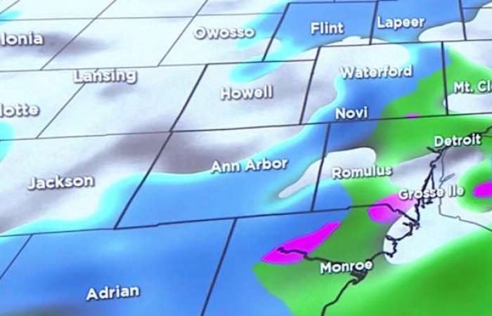 Diese Woche kehrt kaltes Wetter in die Metropolregion Detroit zurück