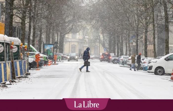 Schnee in Belgien: Der Samstag markiert den Übergang zu einem völlig anderen Wetter mit einem eher seltenen Phänomen