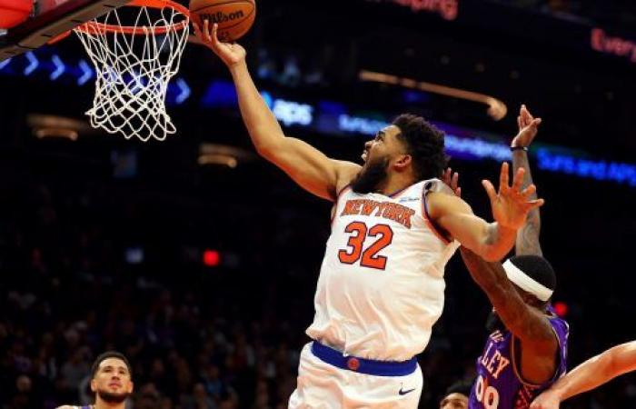 Die Knicks greifen mit voller Geschwindigkeit auf dem Parkett der Suns an • Basket USA