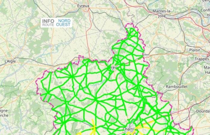 LIVE – Caetano-Senke: Schulbusse ausgesetzt, schwierige Verkehrsbedingungen aufgrund von Schnee in den Sektoren Dreux und Châteaudun