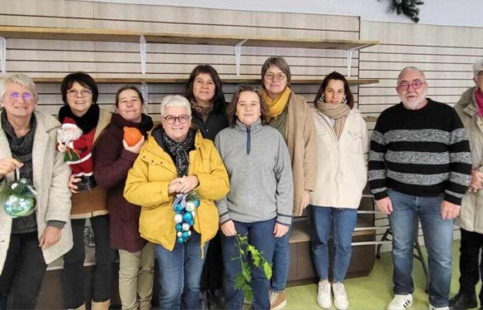 Aufbauend auf seinem Erfolg kehrt der Pop-up-Weihnachtsladen in diese Stadt in Mayenne zurück