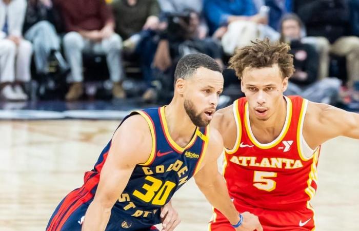 Golden State Warriors gegen Atlanta Hawks – Xinhua