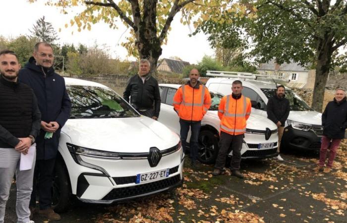 Gemeinden im Creuse Valley sind mit Elektrofahrzeugen ausgestattet