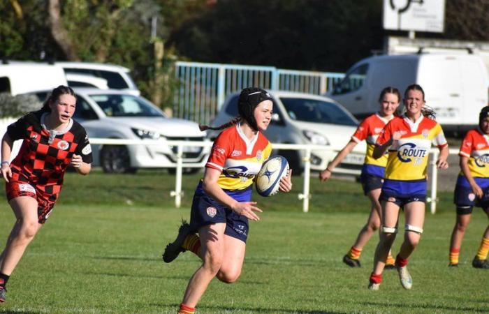 Isle-Jourdain. Amateur-Rugby: Die AGS-Kadetten gewinnen mit dem Bonus gegen das Pays Sud Toulousain-Abkommen