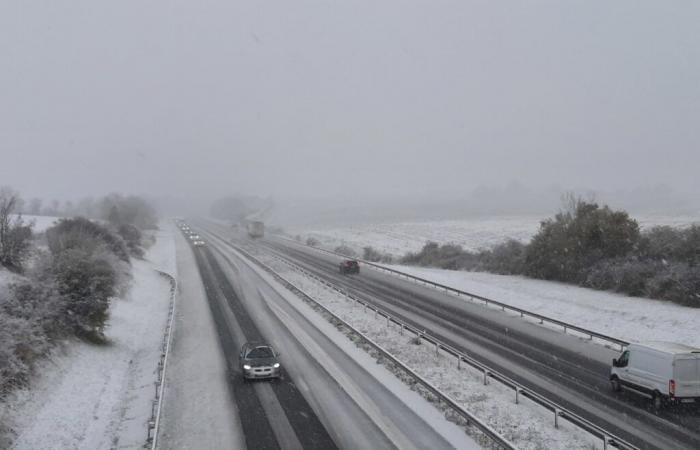 starker Schneefall in Sarthe, Live-Update auf den Straßen