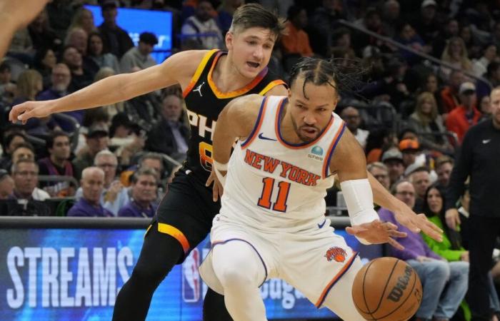 Die Suns versuchen, ihre Niederlagenserie von vier Spielen gegen Mikal Bridges und Knicks zu beenden