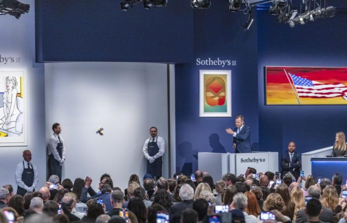 Cattelans 6,2-Millionen-Dollar-Banane beflügelt eine ansonsten ungleichmäßige Auktionsnacht bei Sotheby’s