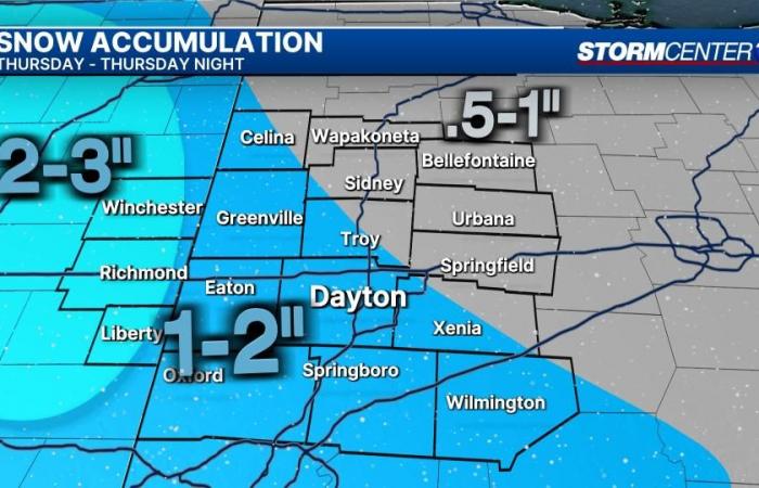 Winterwetterwarnung für Teile des Gebiets herausgegeben; Neueste Strecke, Timing, Auswirkungen auf Schnee