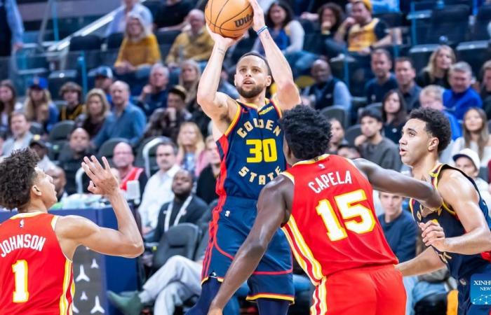 Golden State Warriors gegen Atlanta Hawks – Xinhua