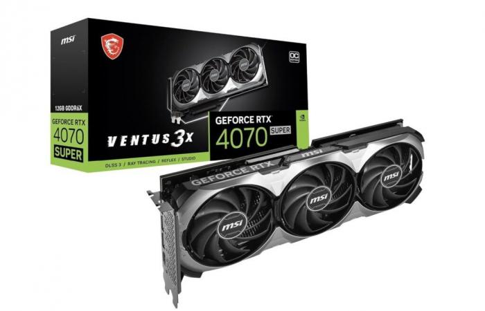 Black Friday: Maximale FPS und minimaler Preis für die GeForce RTX 4070 Super Grafikkarte ????