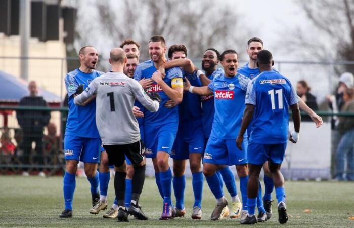 Französischer Pokal. Warum findet das Spiel Bolbec-Caen in der Nähe von Rouen statt?