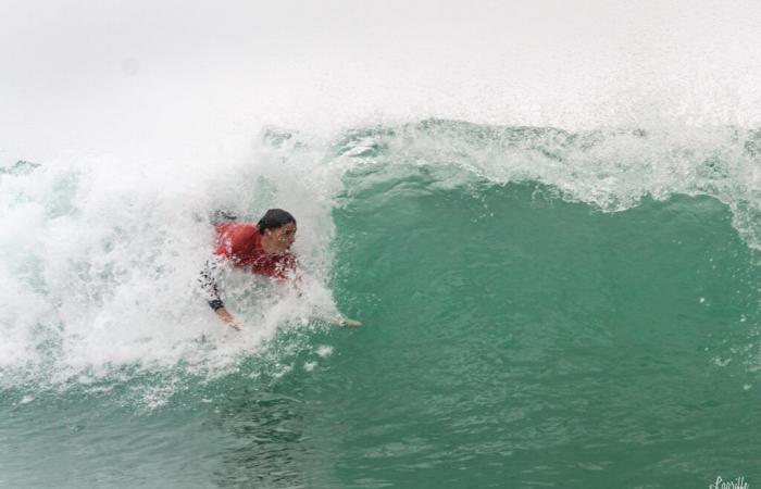 Niels Schorsch und Uhaina Kalani Hegoas sind Gewinner der Euro Bodysurf Tourd in Anglet