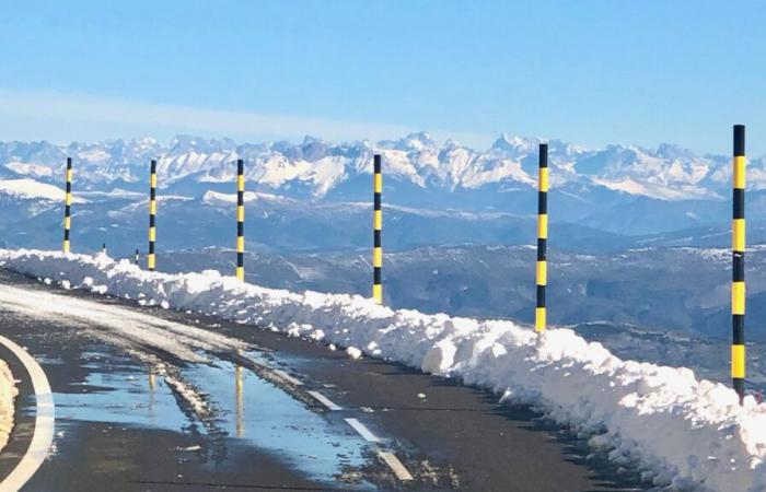 Der Zugang zum Gipfel des Mont Ventoux ist auf der Nord- und Südseite gesperrt