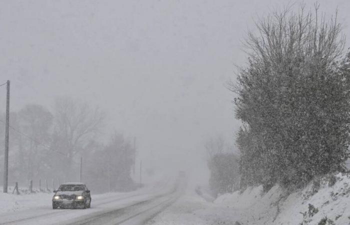 Der Schnee überraschte durch seine Intensität im Ärmelkanal