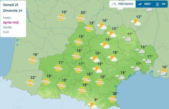 Wochenendwetter in Okzitanien: Rückkehr von sonnigen Phasen, starken milden Phasen und Südwinden… bis zu 25°C am Fuße der Pyrenäen!