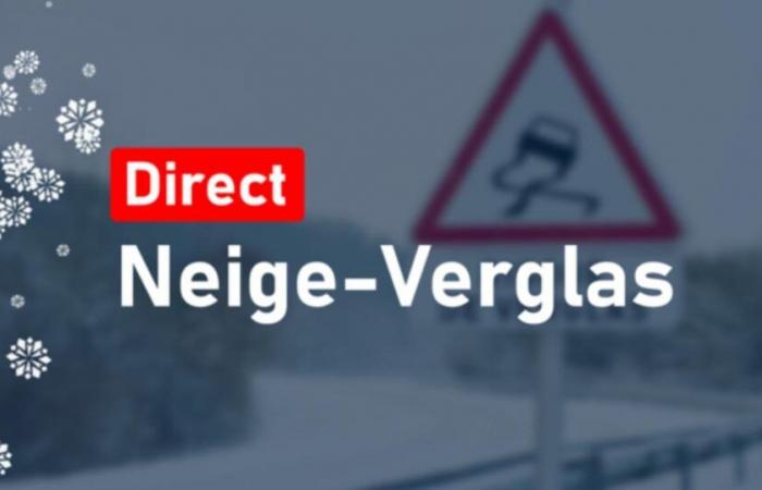 Wetterüberwachung: Achten Sie auf Eis. Weitere Straßen durch Schnee blockiert