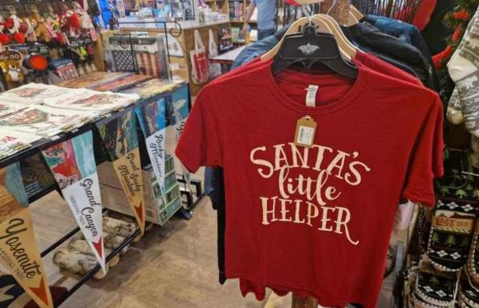 Seine-et-Marne: Es fängt an, ganz nach Weihnachten auszusehen … Ein Bailly-Romainvilliers, The Store USA und Kanada, ein Revêtu son Manteau Blanc!