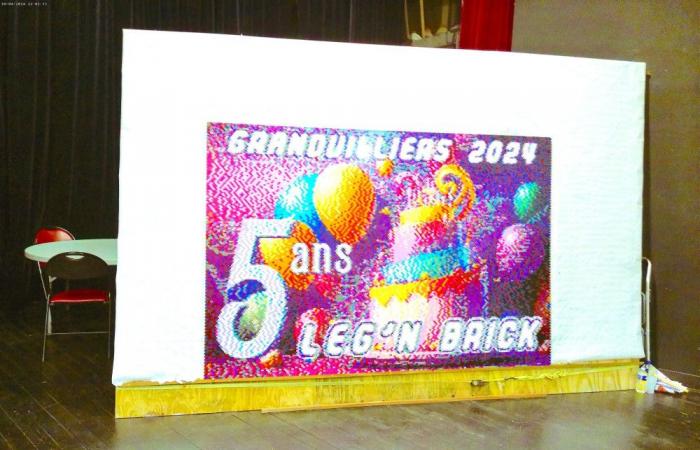 1.000 m2 Lego® zum Entdecken während einer Ausstellung in der Nähe von Beauvais das ganze Wochenende über