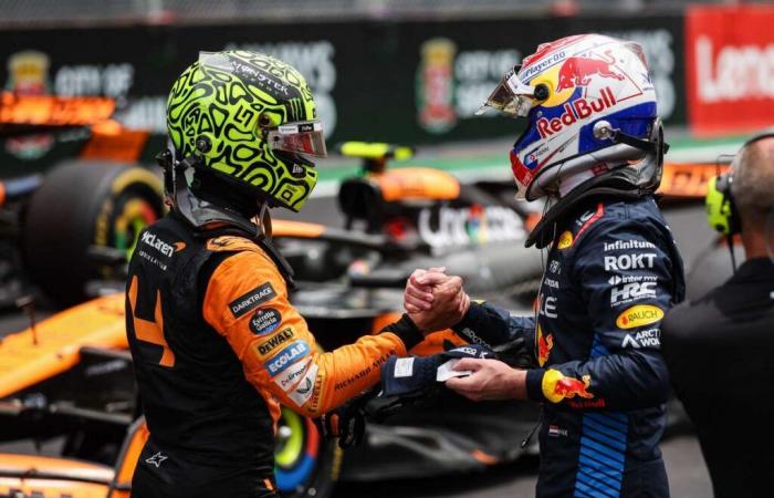 Formel 1: Das Titelrennen zwischen Max Verstappen und Lando Norris spitzt sich in Vegas zu