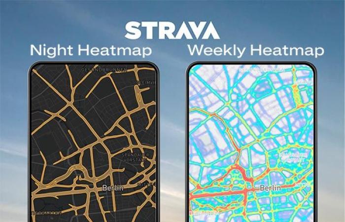 Jede Nacht und jede Woche erweitert Strava seine Karten um zwei neue Ebenen