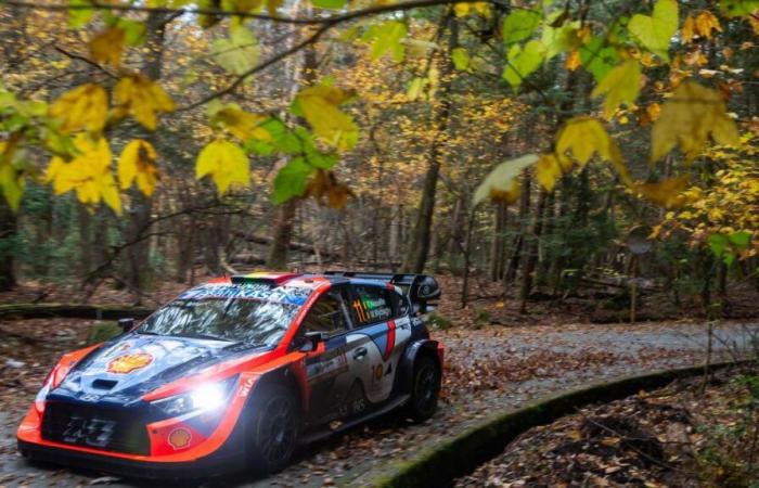 Rallye Japan: Thierry Neuville hat am Samstag ein perfektes Auto gefunden