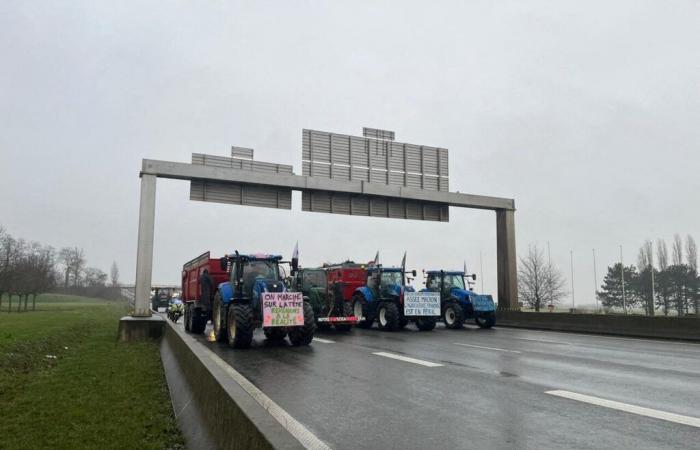 Blockade von Bauern auf der A43 in Isère: Die Demonstration endet