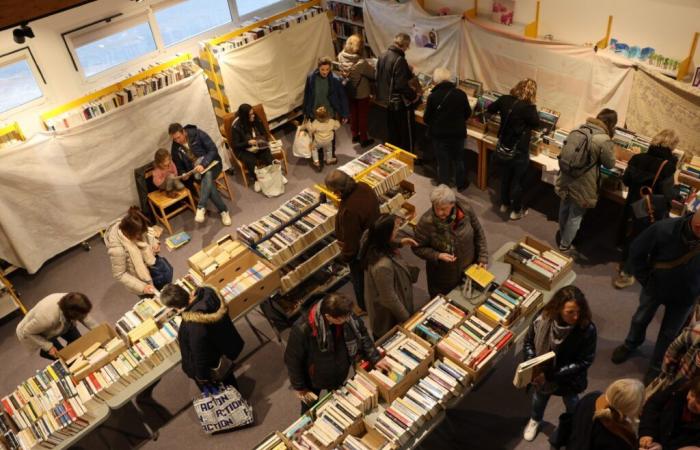 Die Bibliothek Châtenoy le Royal schnitt beim Büchertausch besser ab als der „Black Friday“. – info-chalon.com