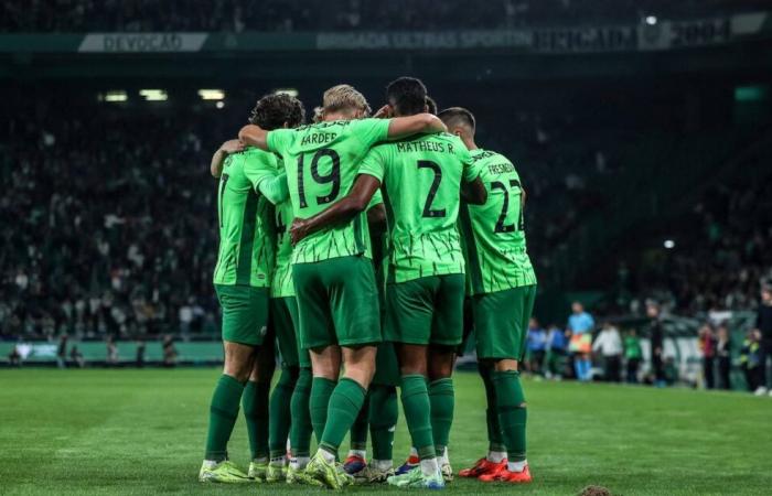 Sporting schärfte seine Krallen und besiegte Amarante mit sechs Toren