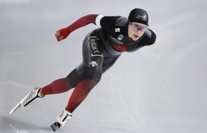 Langstrecken-Eisschnelllauf | Laurent Dubreuil gewinnt Silber über 500 m beim Weltcup in Nagano